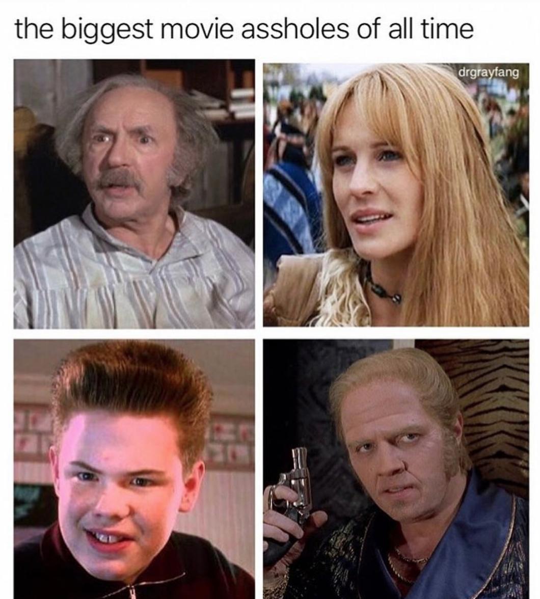 MensHumor's tweet photo. Shooter McGavin is up there as well. https://t.co/COyPwVU7Us