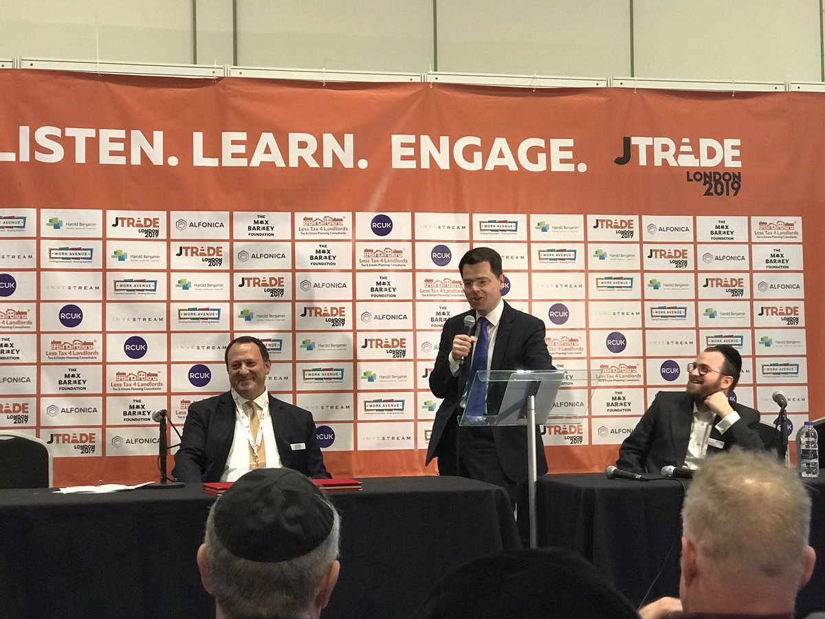Great speech from <a href="/JBrokenshire/">James Brokenshire</a> (Secretary of State for Communities and Local Government)! Great start to my <a href="/jtrade_London/">Jtrade</a> experience.