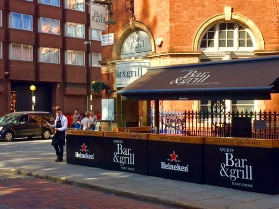 LondonPostUK's tweet image. Sports Bar and Grill #Marylebone set to reopen london-post.co.uk/sports-bar-and…