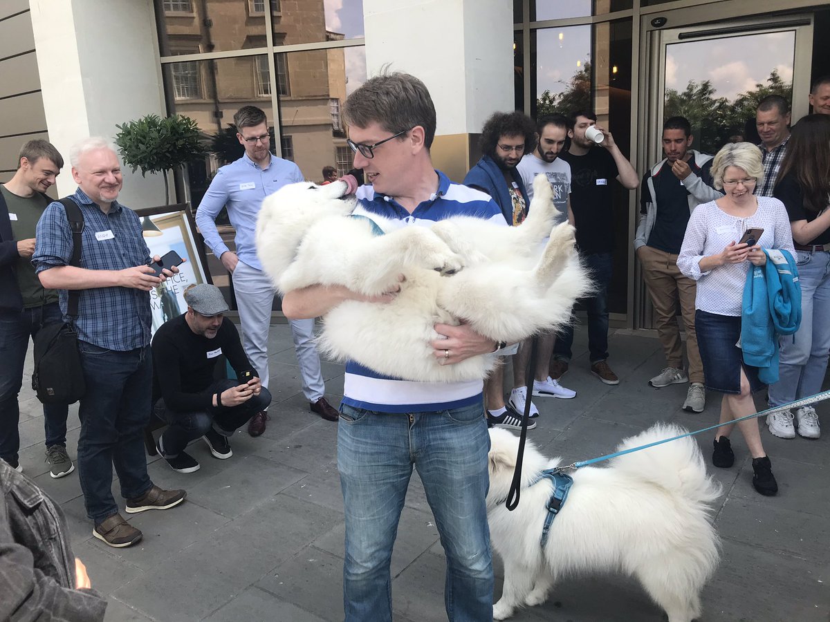 LukeRobertsApps's tweet image. The real reason I came to #HackingWithSwiftLive @twostraws