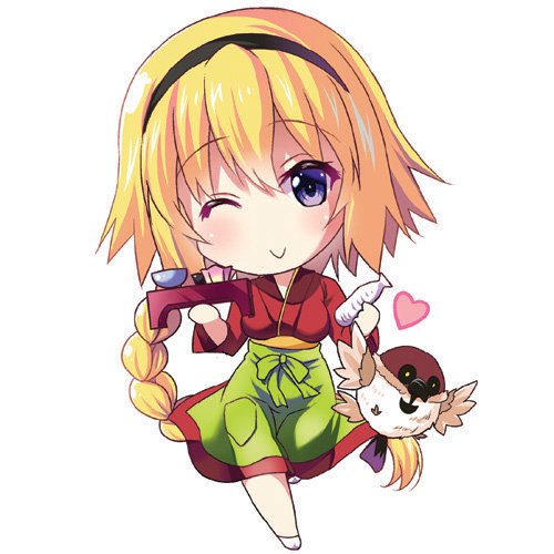 夏コミではアクキーなんぞにチャレンジしてみようかなと。閻魔亭セットに入れる予定のジャンヌ。 