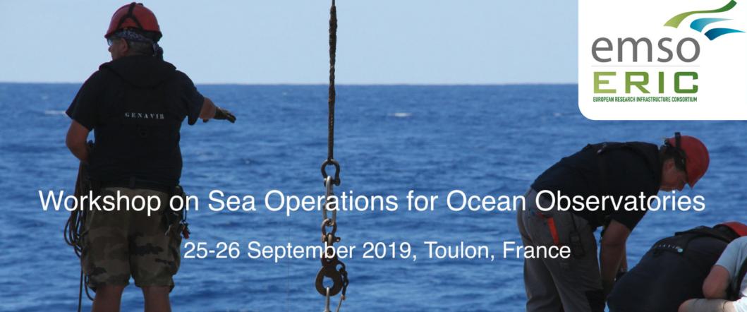 EMSOeu's tweet photo. To those who missed the abstract submission deadline for our Workshop On Sea Operations (25-26/9, Toulon🇫🇷): Be more careful with the next one! Registrations are open until 31/7.
Info at https://t.co/DFoPgwK1fp
#UnderwaterObservatories #ObservingSystems #MarineOperations https://t.co/ueRpAMILOR