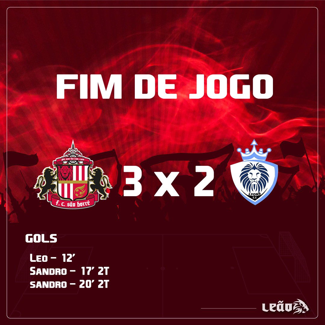 saoborre's tweet photo. Que grande jogo, Leões 😍🦁!
Em jogo disputadíssimo pela segunda rodada da Copa Twitter, vencemos a equipe do Lyons por 3x2, de virada. Muita entrega de toda a equipe! 🔥
Gols : @leeo_mauricio
e @SandroThienrike (2)

#Leão #OLeãoEstáEmChamas
#fut7 #fut7bh #CopaTwitter

����🦁🇾🇪⚽ https://t.co/dPKGx1njvk