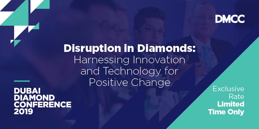 DMCCAuthority's tweet photo. Technology Disruption: How will increased manufacturing automation affect our supply chain? Hear key figures debate challenges & opportunities facing the diamond industry. Exclusive rate, limited time only: https://t.co/4TI9EgPoWb #DDC2019 #diamond #diamondconference https://t.co/PvWhvjYG7u