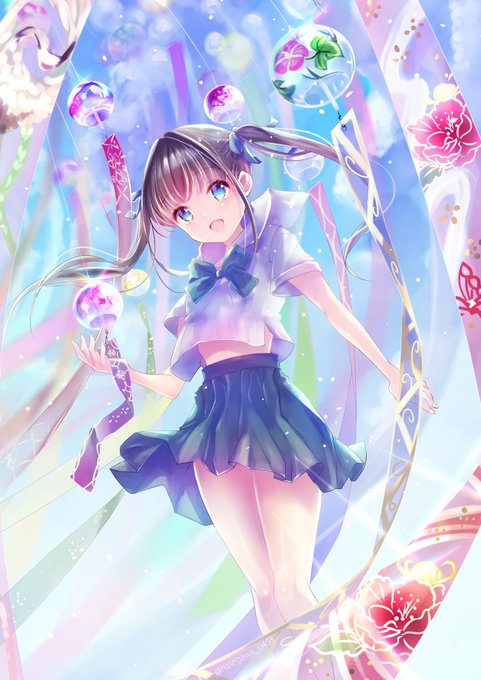 かがり美少女イラストコンテストのtwitterイラスト検索結果