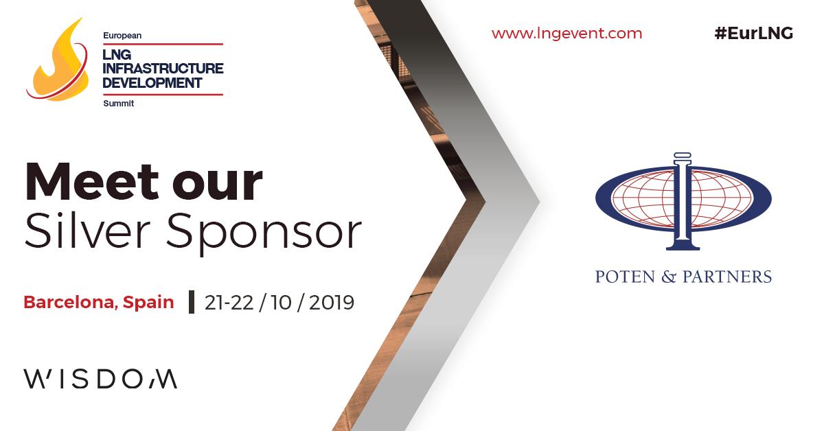 LNGUSAsummit's tweet photo. We are proud to have @PotenPartners as our Silver Sponsors for #EurLNG summit! Poten &amp; Partners is a service provider company for the global #LNG and natural gas business. Register and learn more about them on the 21-22nd of October in Barcelona: https://t.co/aCcbl4mdbO https://t.co/YG6OCndMVk