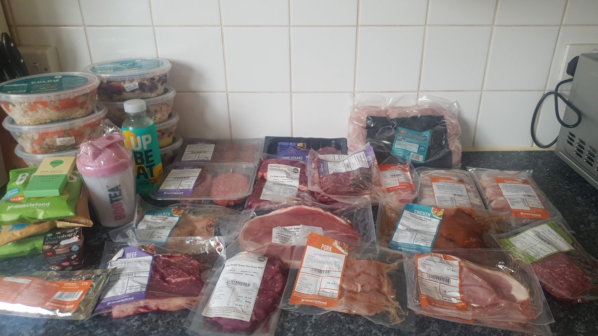 First order so far so good cant wait to try it 😁 #healthylivingforall @MuscleFoodUK