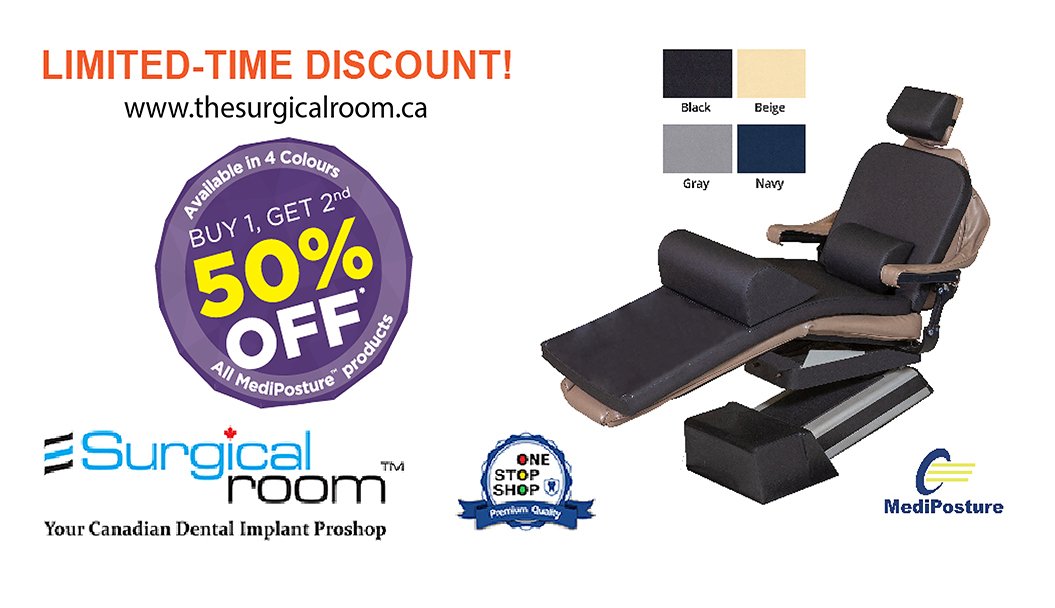 MediPosture's tweet photo. Canadian dentists will want to check out the SAVINGS @thesurgicalroom 
this month!

#thesurgicalroom #dentalsupplies #MediPosture #dentalchaircushions #dentists https://t.co/KIF2VOZgqF
