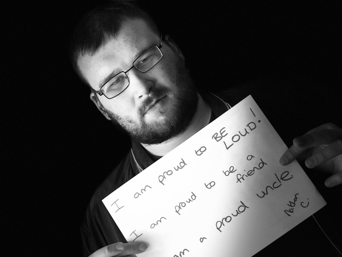 firstmcr's tweet photo. Learning Disability Week 2019
Nathan is .....
I AM proud to BE LOUD
I AM proud to be a friend
I AM a proud to be an Uncle
I AM PROUD TO HAVE A LEARNING DISABILITY
#LDWeek19
#NotComplicated
NEXT TOP MODEL - Moody Nathan https://t.co/hEjuJ7LXDL