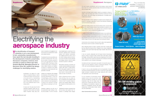 Graham Mackrell, Managing Director of <a href="/HarmonicDriveUK/">Harmonic Drive</a>, explains the #design challenges for #electrifying #aviation dpaonthenet.net/article/171672… #aerospace #transport