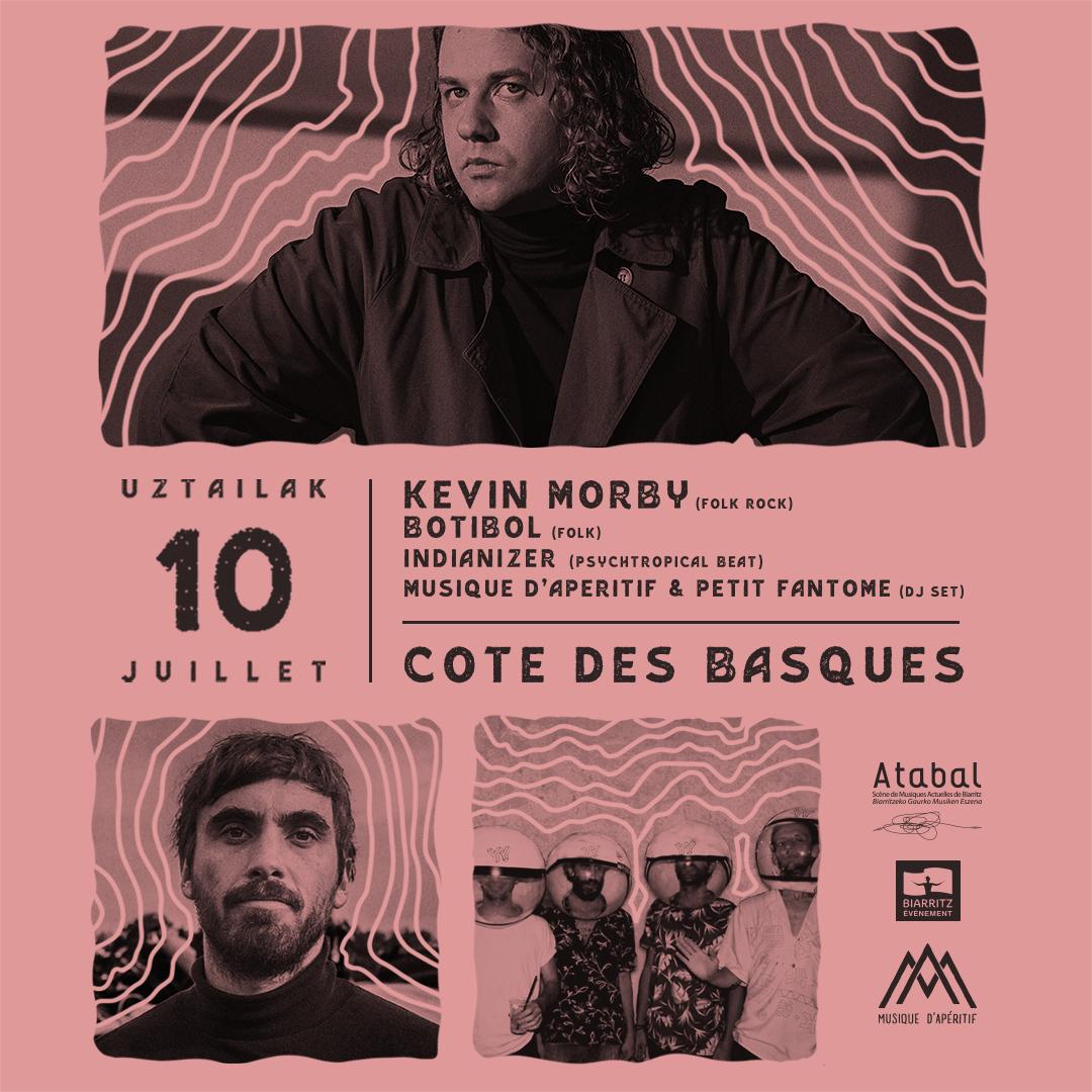 AtabalBiarritz's tweet image. ▲ Prog Semaine ▲
Le show au bord de la mer, c’est ce Mercredi ! 😝
20:00 : @botibol_ 
21:20 : @kevinmorby 
23:00 : @weareINDIANIZER 
On vous attends à la #CôtedesBasques pour fêter le début de l’été entre amis 
+ infos sur instagram et facebook !
