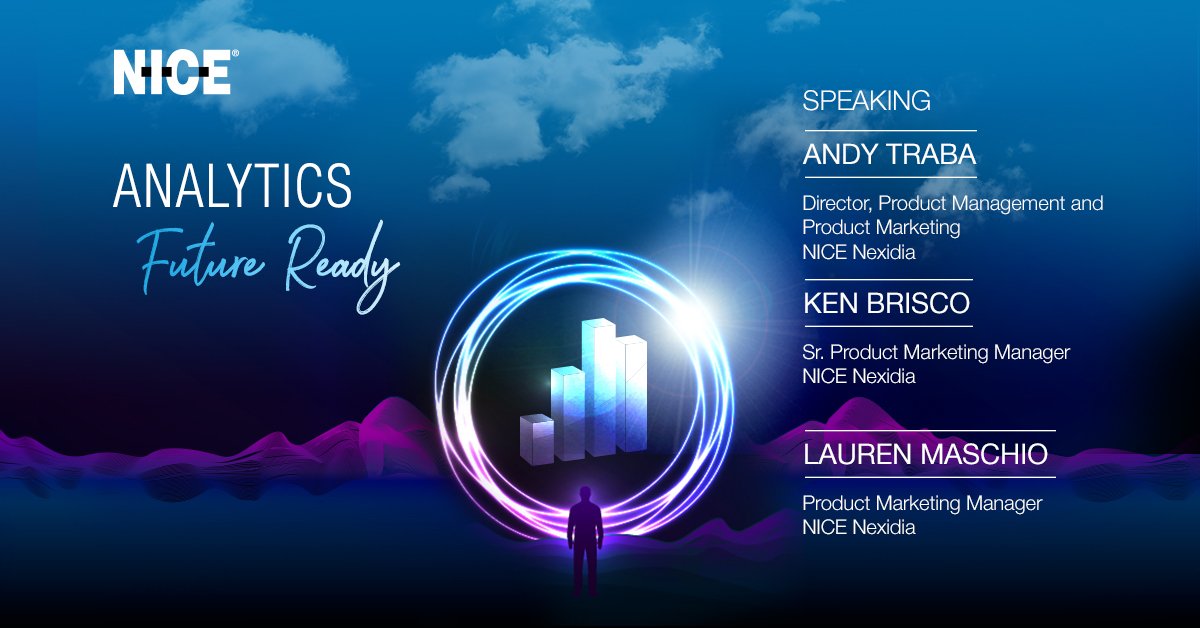 gnoyman's tweet photo. WEBINAR: 2019 Survey Insights on Meeting Customer Service Demands
Presented by: Andy Traba and Ken Brisco, NICE Nexidia and Lauren Maschio, NICE
Thursday, July 11th at 1pm ET

REGISTER NOW >>
https://t.co/nUoW2IjYJO

#CX #custserv #analytics https://t.co/9Go9fDBbqT
