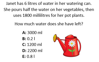 mathsstaruk's tweet photo. #MQMonday Here's a good little question for this time of year . . . my poor old watering can is working hard! https://t.co/DR6LsRp75Z