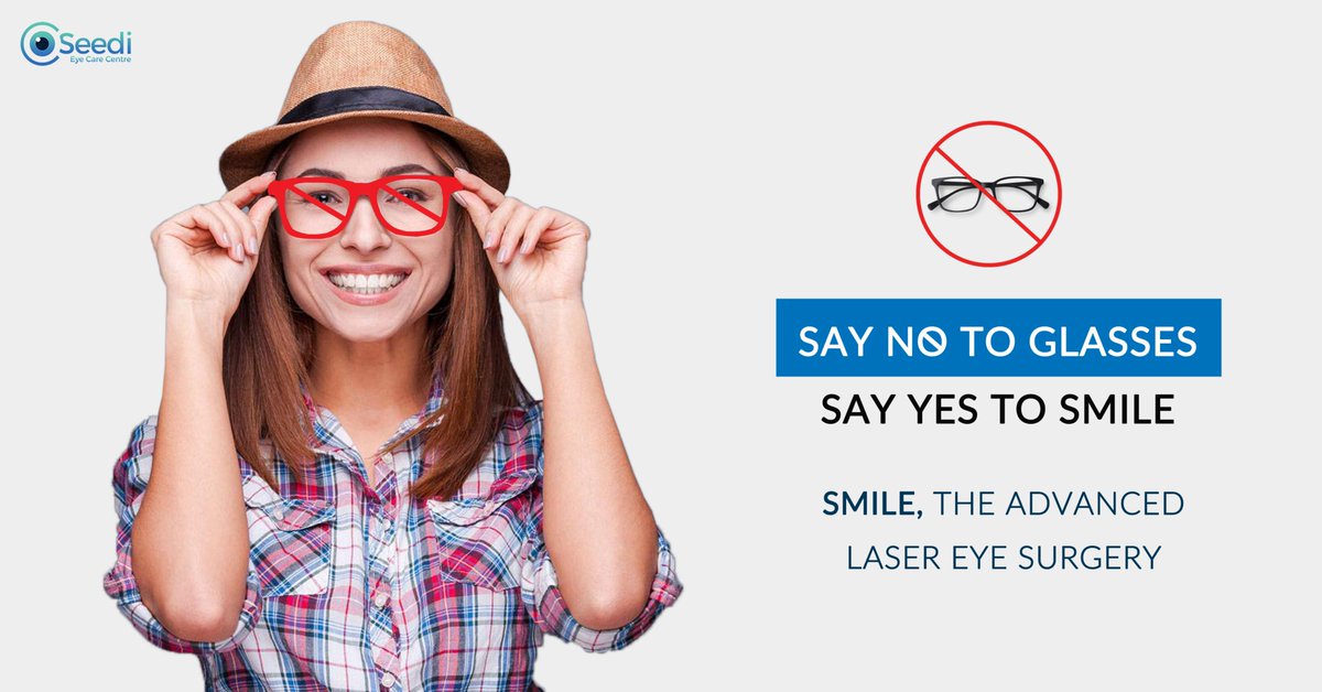 Seedieyecare's tweet photo. SMILE is a vision beyond Lasik. It is precise & gentle. Talk to our doctors today & book an appointment to get rid of your glasses. Avail the free smile screening now: https://t.co/kJjCMVtINJ
#lasikBangalore #relexsmile #smilelasik #visionupgrades #nomorespecs#yourvisionmatters https://t.co/9deTfBfeO0