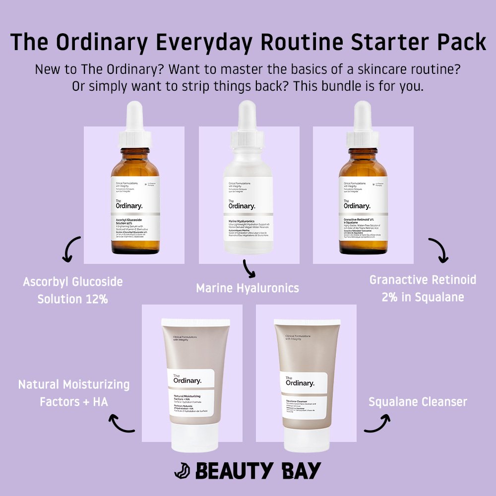 the ordinary skincare package