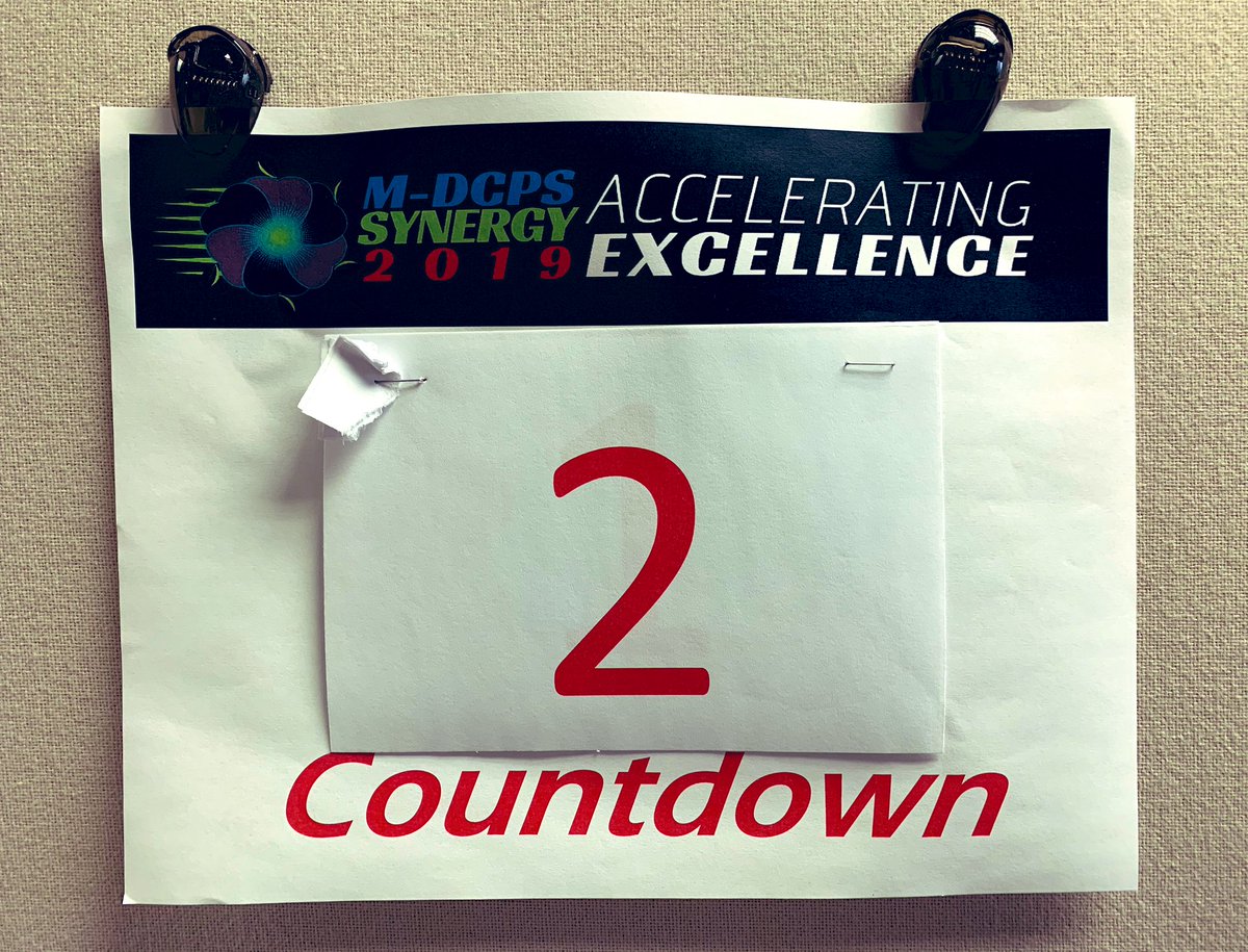 msriverareads's tweet image. Does today count?? Is it one day or two?! #wherehastimegone #synergy2019 @SynergyMDCPS @MDCPSAcademics