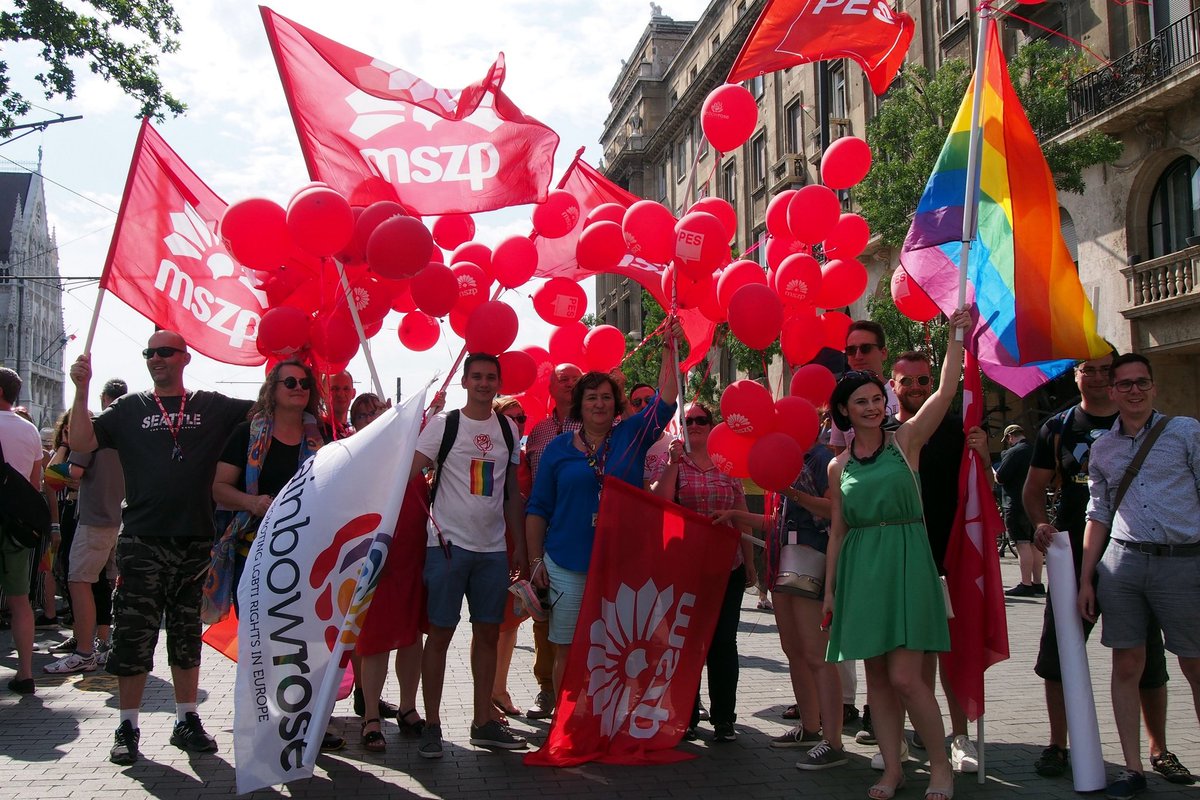 We march together on the <a href="/budapestpride/">Budapest Pride</a>. Thanks for everyone!