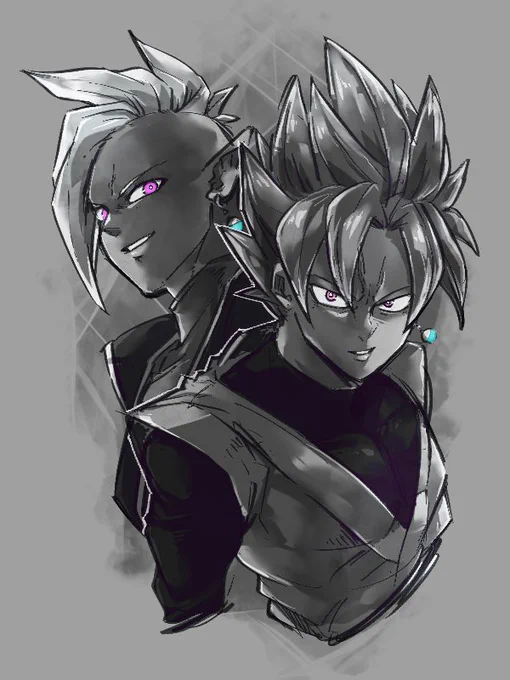 ('-`).。oO(ビリビリ) #ドラゴンボール 