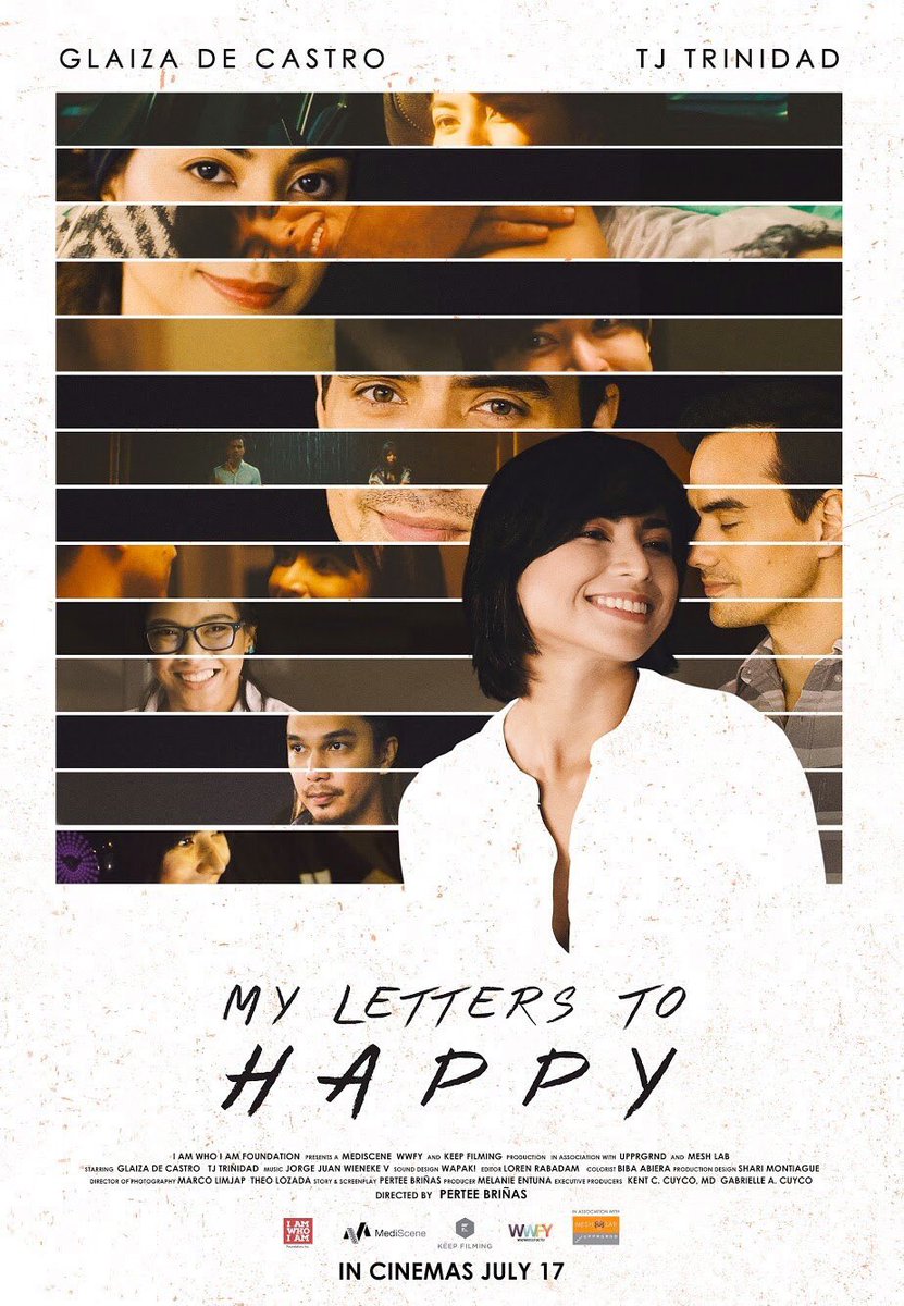 sinehubph's tweet photo. Heto na ang bagong poster ng MY LETTERS TO HAPPY, starring Glaiza De Castro and TJ Trinidad. 

Ngayong July 17 na!

@glaizaredux @tjtrinidad_ https://t.co/NQtPY6nNT4