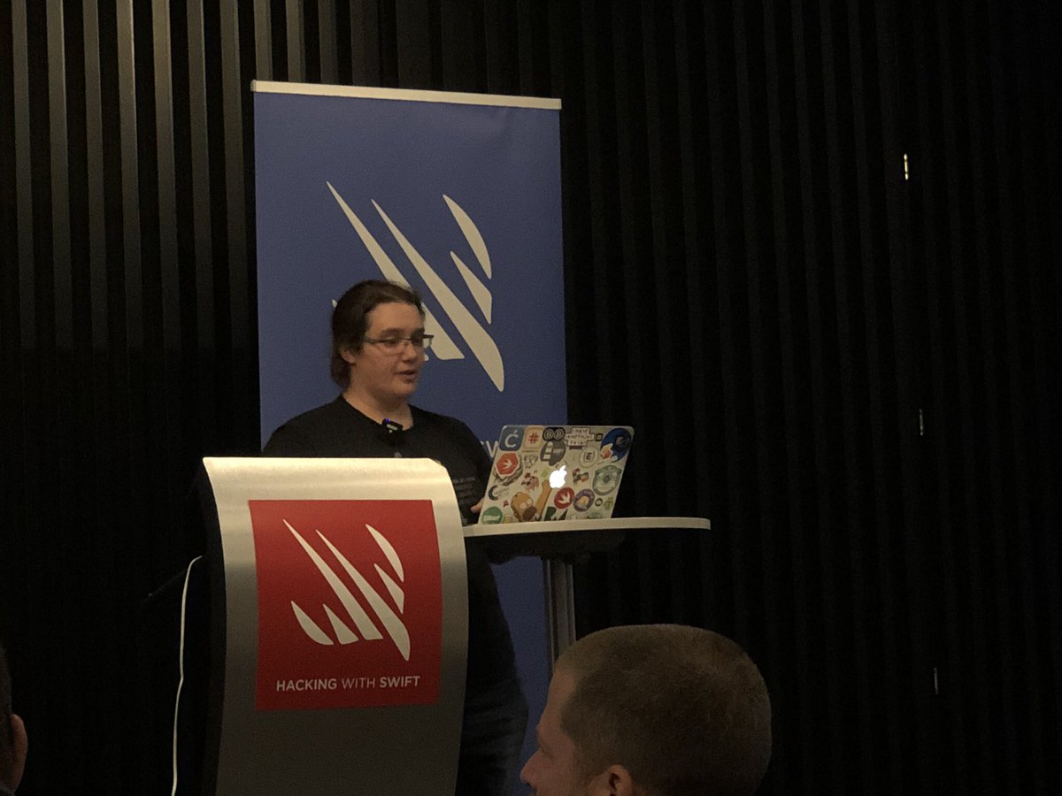 Rickard's tweet image. #Swift Project Manager with @designatednerd at #HackingWithSwiftLive. Something i know we need to embrace and start using. #RWBuild