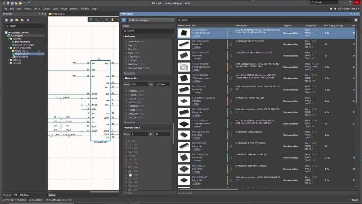 altium_es's tweet photo. ¿Qué hay de nuevo en #AltiumDesigner19? Ante todo, ActiveBOM®. Entérate de como #ActiveBOM podrá ayudarlo a gestionar sus listas de materiales de manera #eficiente y en #TiempoReal. https://t.co/CwFkkQR73k #novedades #technews https://t.co/IyYgR9sJyt