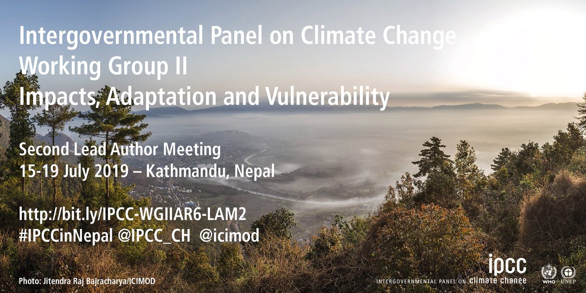 IPCC on Twitter "The IPCC Working Group II meets in Nepal🇳🇵next week