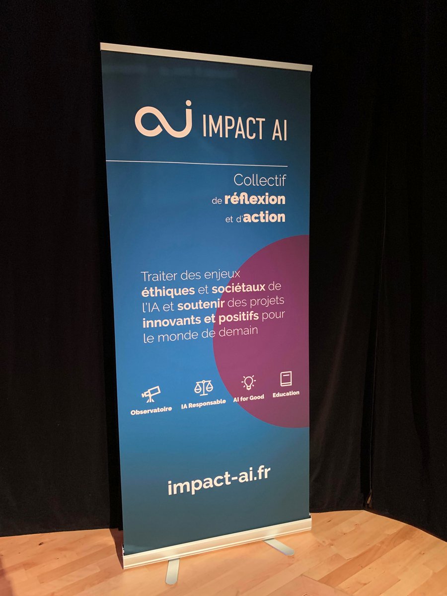ODSForum's tweet photo. [#1AnImpactAI] La première Conférence Annuelle d'@impactaiFrance va bientôt débuter ⏱. Suivez les échanges en direct du @MuseeOrsay sur notre compte ! https://t.co/cT0pNBweXL