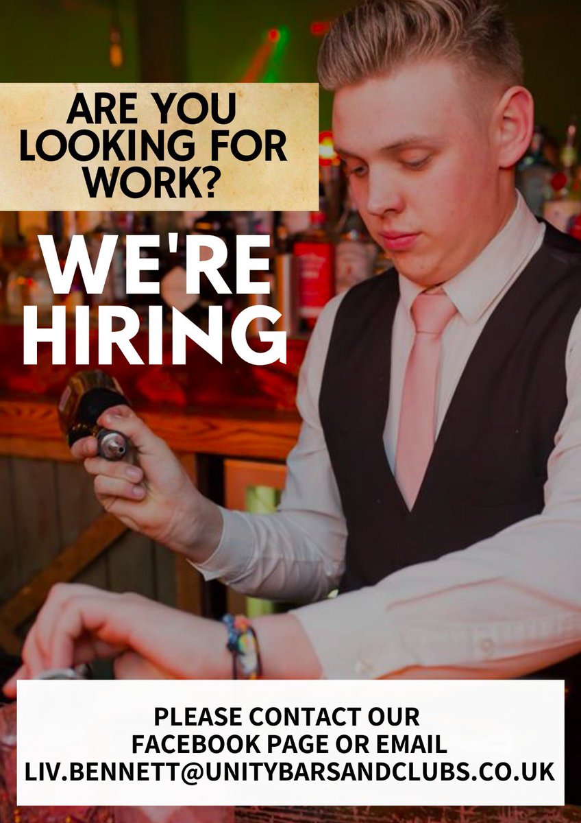 𝗔𝗥𝗘 𝗬𝗢𝗨 𝗟𝗢𝗢𝗞𝗜𝗡𝗚 𝗙𝗢𝗥 𝗪𝗢𝗥𝗞? 💸

We’re looking for people to join our team! We’re holding interviews all week! Drop us a message for more info 😃