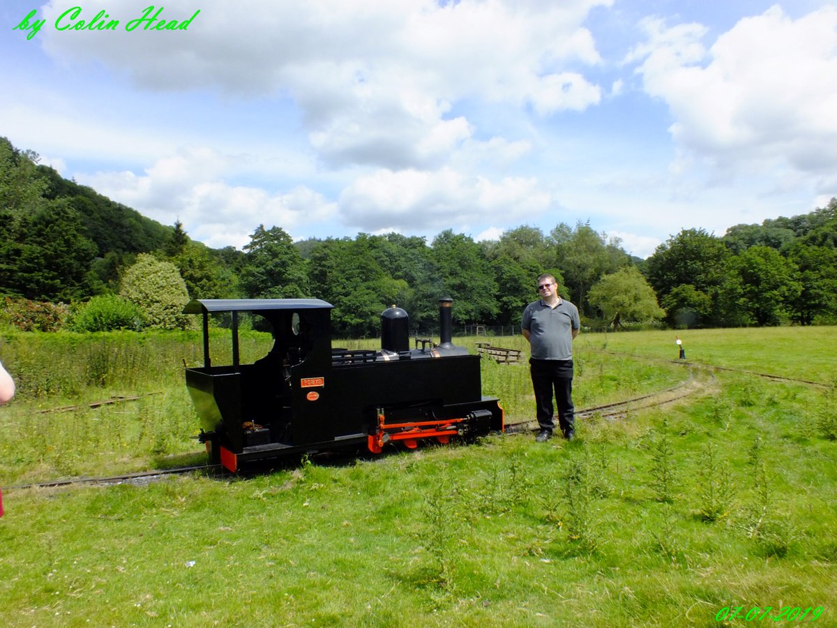 WhyyouColin's tweet photo. #POWYS #JACK at #RVLR  #RHIW #VALLEY #LIGHT #RAILWAY  #BERRIEW near the #MontgomeryCanal fantastic day and beautiful weather #TRAINS  #NEWTOWN  #NewtownPowwys  #Welshpool https://t.co/IqEZUqLsp2