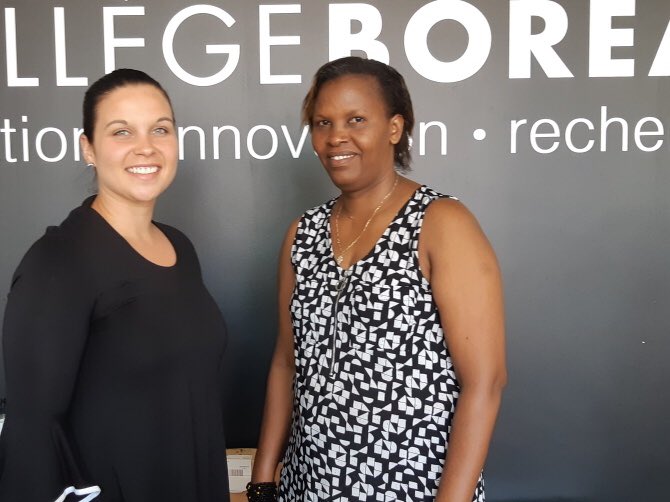 FredericBoula19's tweet photo. #boreal519 #thinkbigdreambigger

Still time to register to one of our post secondary programs. Christine Nduyimana registered to our Education en services à l’enfance program last week. https://t.co/c5EZIP8toR