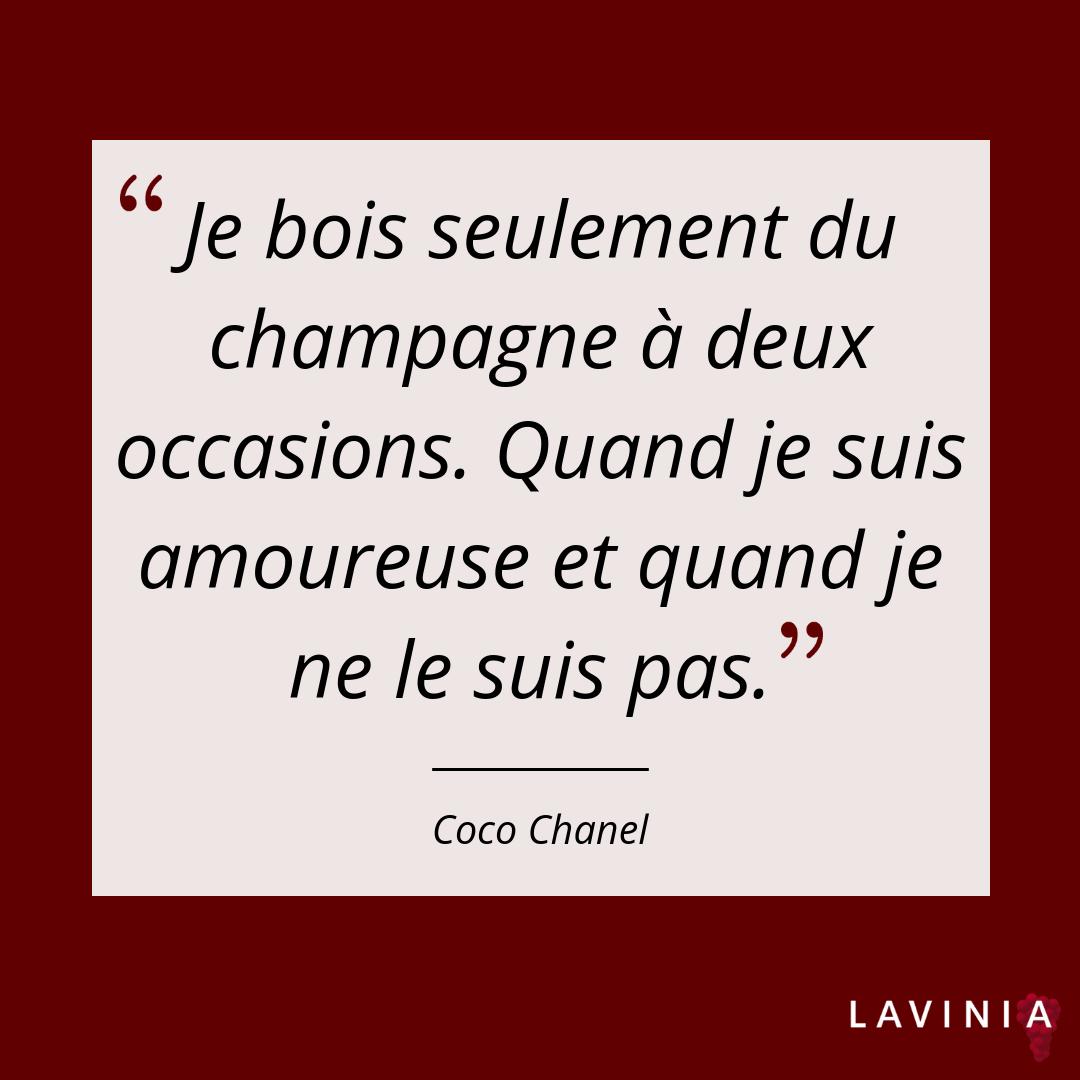 Lavinia Citation Des Amateurs De Champagne Chanel Cocochanel T Co 6ehahyjtmu Twitter