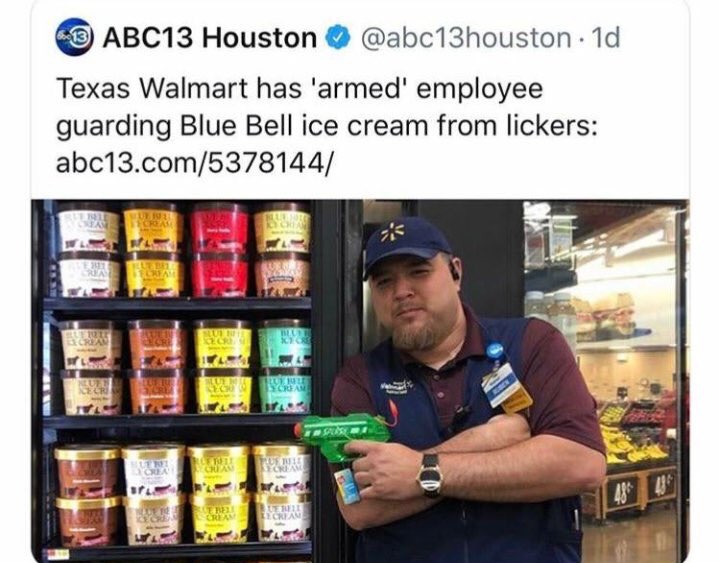 victoriarosetx's tweet photo. #DontMessWithTexas #DontMessWithBlueBell https://t.co/6gxVQGAiJd