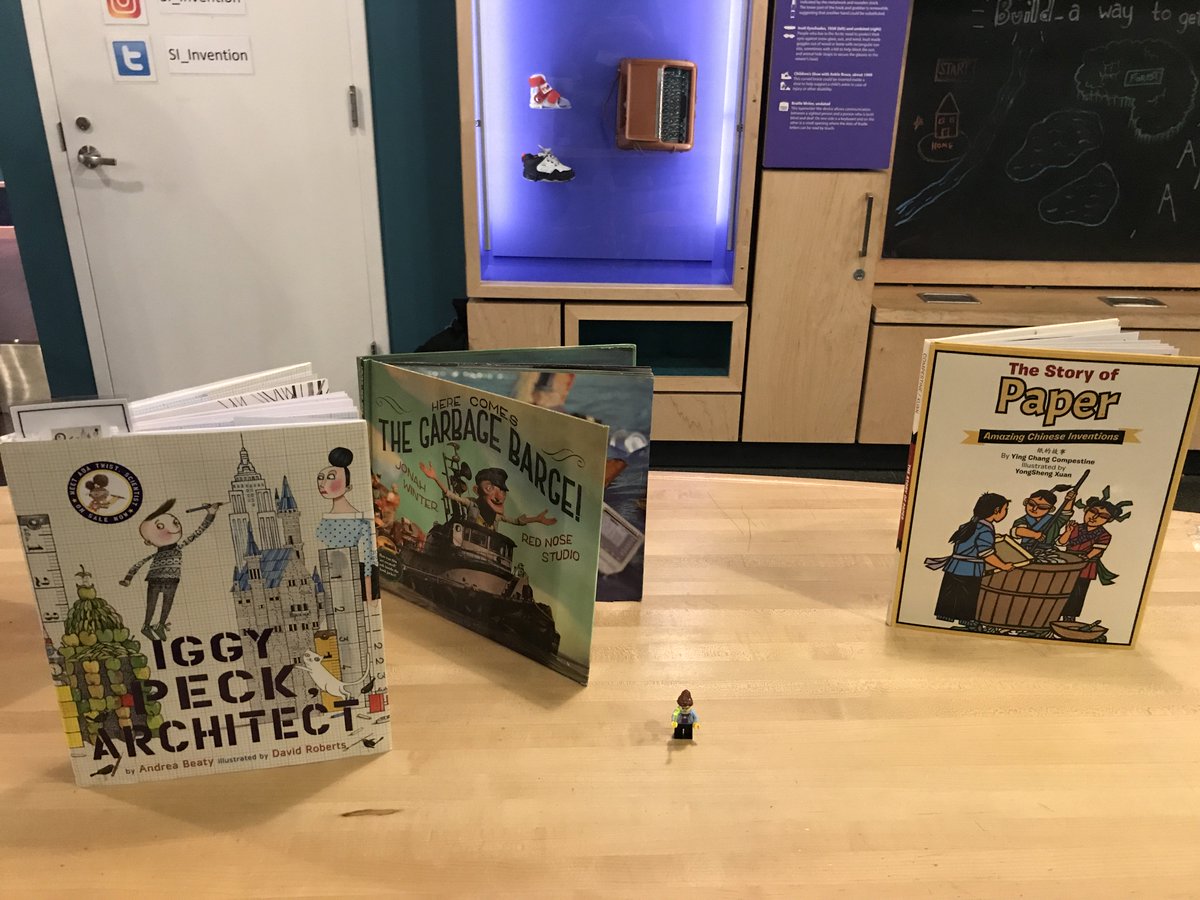 STEMAZingST's tweet photo. #STEMAZingPictureBooks - Spotted some of our favorites and some to add to our growing list of favorites @SI_Invention #SparkLab! #sseats19
What are some of your favorite #STEM picture books? https://t.co/yJwkpxP512