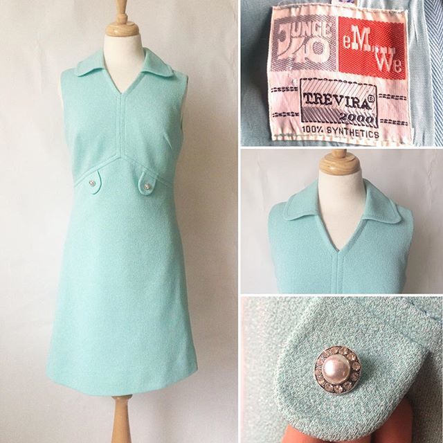 Cute 60’s turquoise sparkly dress. Size 10. £25 Online now #vintage #vintageclothing #vintagefashion #vintagestyle #retro #retroclothing #1960s #1960sfashion #1960sstyle #60sstyle #60sclothing #60sfashion #60sdress #1960sdress #sixtiesdress #sparklydress… ift.tt/2XEf5y9