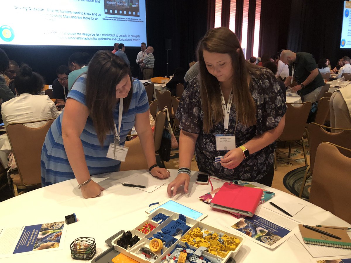 Pike County working hard at the STEM Leadership Alliance Summit#STEMALLIANNCE19 #pikecountyschools