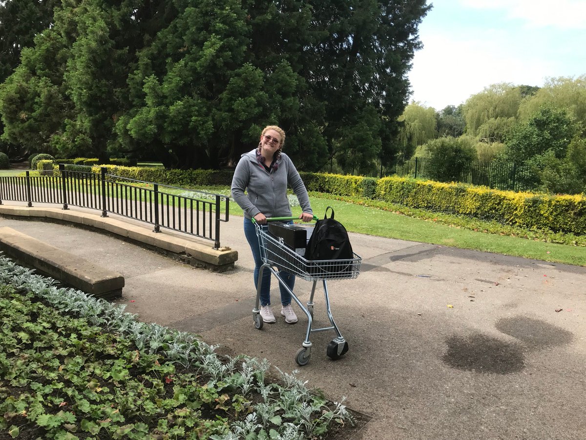 teesriverstrust's tweet photo. Zoe &amp; Rich have loaded up and are heading off to the @greatyorkshow to go and set up for the week. Come along and find out about flood resilience with our @Frames_Project #Frames_Project #interreg @INTERREGTweets AR sandbox and #TeesOpHog display @HeritageFundNOR @theriverstrust https://t.co/LFTmttdbLy