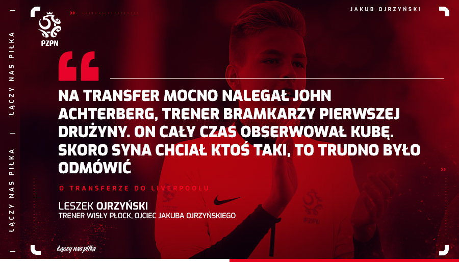 LaczyNasPilka's tweet photo. Jerzy Dudek, Kamil Grabara, a teraz Jakub Ojrzyński - polscy bramkarze tworzą markę w barwach Liverpoolu! 😍🇵🇱

O nowym nabytku "The Reds" przeczytacie 👉 https://t.co/hsjYGr7avV https://t.co/B6kxWwfBIr