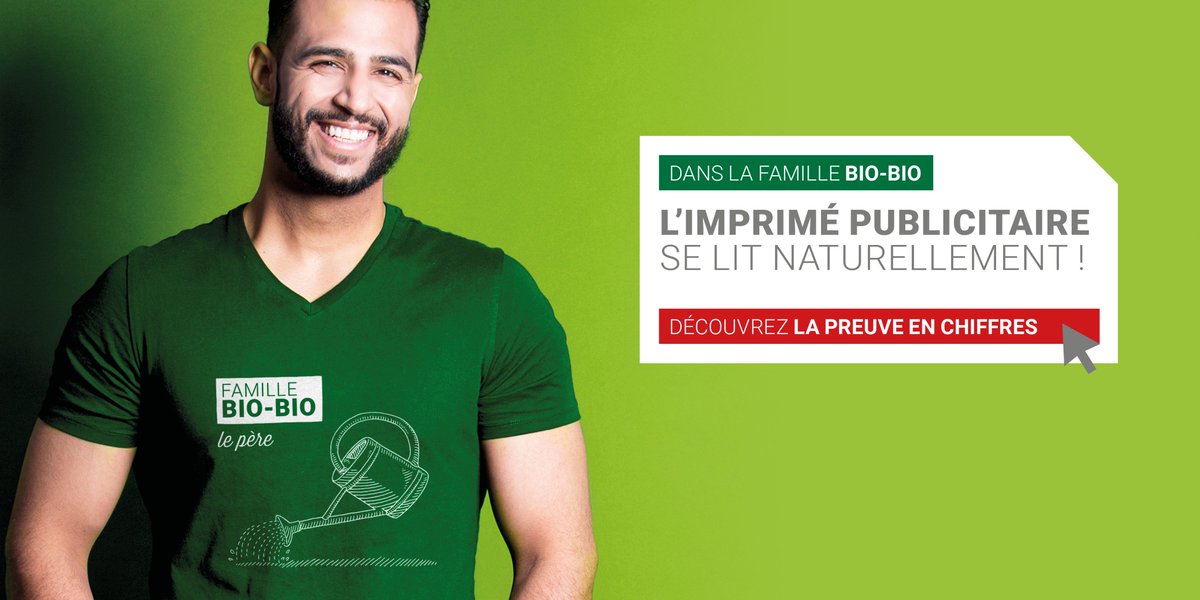MEDIAPOSTE_FR's tweet photo. [4/7] 6 bio-bio sur 10 aiment lire des imprimés publicitaires. Sans doute  parce qu’ils savent que le papier est l’un des matériaux les plus recyclés dans le monde. 
Découvrez vite l'intégralité de l'#étude 👉https://t.co/tbP5dZr11r   #Marketing #Imprimépublicitaire  #Media https://t.co/i5s2MrEyJE