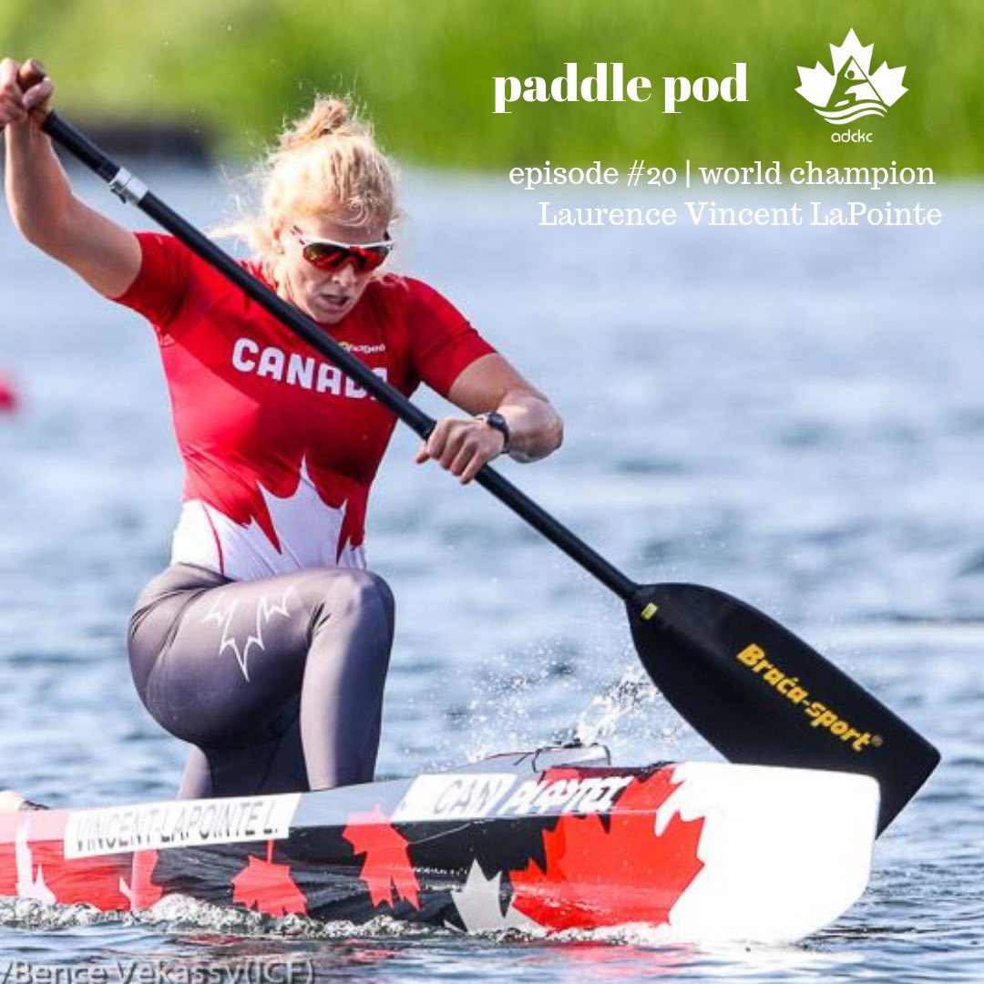 How does a world champion bounce back from disappointment and lack of motivation? Laurence Vincent LaPointe shares her secrets and excitement for the future on Episode #20 of the Paddle Pod. Follow this link to tune in: bit.ly/30oWmU1
