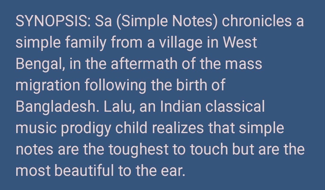 CinemaRareIN's tweet image. Bengali film #Sa / #SimpleNotes, directed by @raiisonai, feat. @iindraadip and Jul, to have its Canadian Premiere at the @mosaic_misaff on Aug 3rd. 

#ArijitSingh