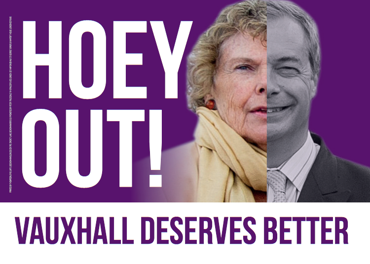 georgenturner's tweet photo. Seems like a good a time as ever to reshare my first leaflet from the 2017 General Election #Vauxhall #KateHoey #UKIP #HoeyOut https://t.co/kRyuv1tLHM