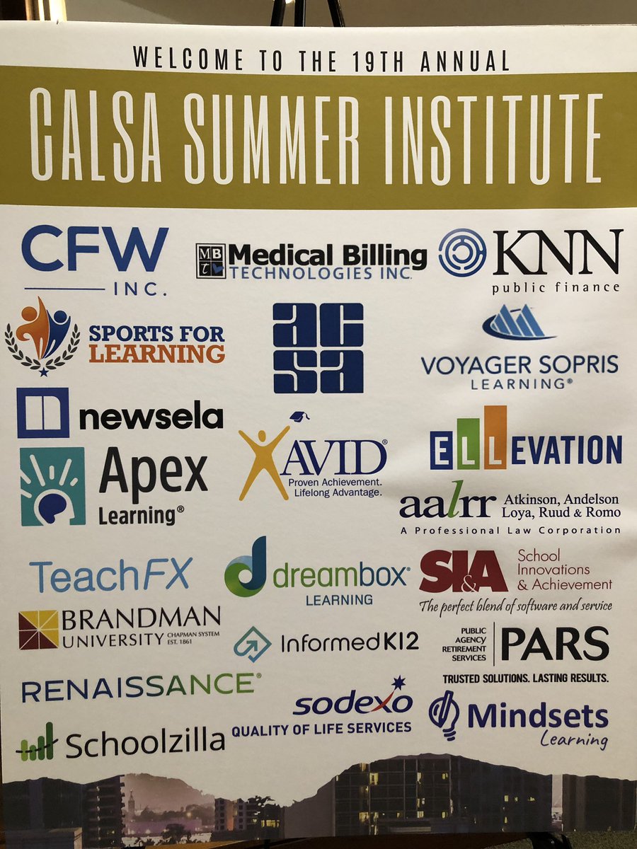 DrRob_Martinez's tweet photo. All of the @CALSASI2019 information for #calsaSI is available at https://t.co/YZPZLqaVGp https://t.co/bZcNf6vsBr