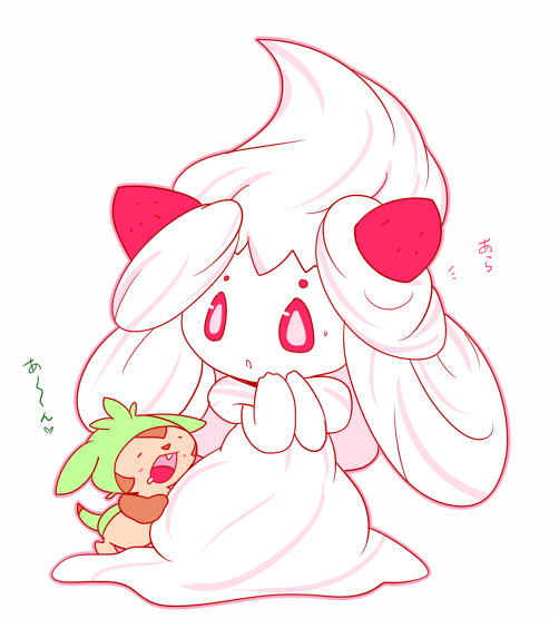 両谷 哉 マホイップちゃんは食いしん坊なポケモンに狙われることが多そう 両谷 哉 マホイップちゃんは食いしん坊なポケモンに狙われることが多そう