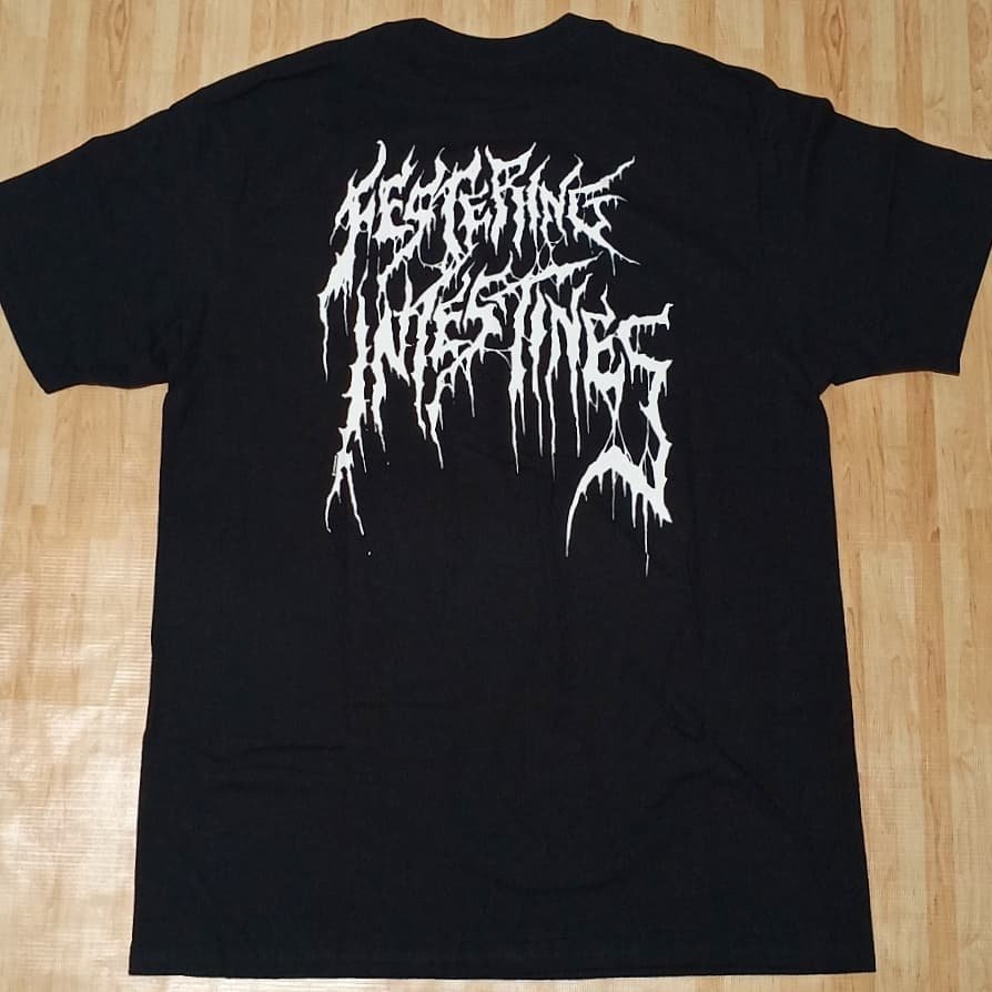 13Merchxmks's tweet photo. TS : Gore Infamous - Festering Intestines | Size : L | Rp. 160.000,- | Info/Order - Whatsapp : 085221816665 / Line : tigabelasmerchandise | Heavyshopping!
#HailTigabelas #Onlinestore #Makassar #Tshirt #GoreInfamous https://t.co/C771UBjBNZ