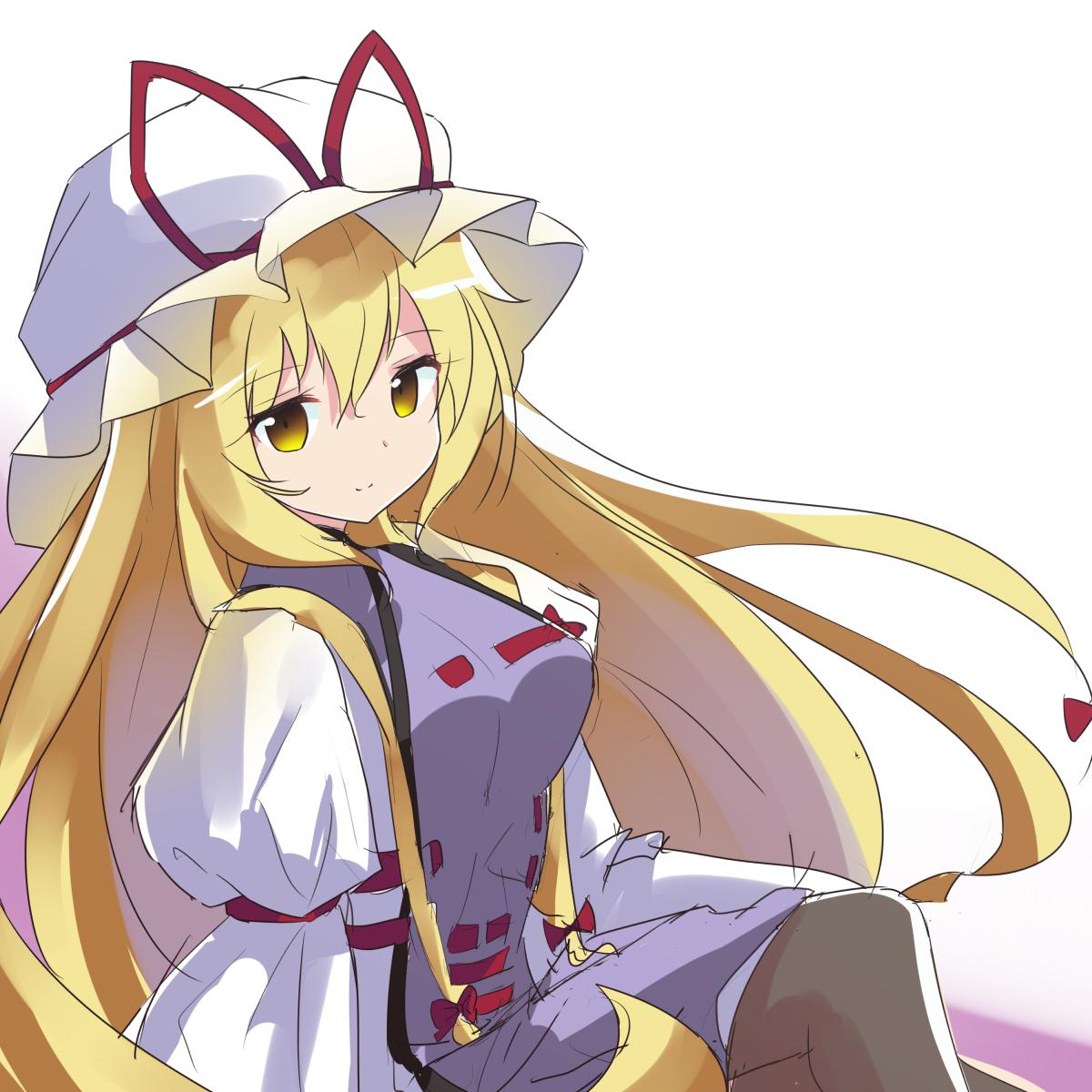 八雲紫 「練習も兼ねて久しぶりにワンドロ...φ(:3」∠)_

#深夜の真剣お絵描き60」|りょうごのイラスト