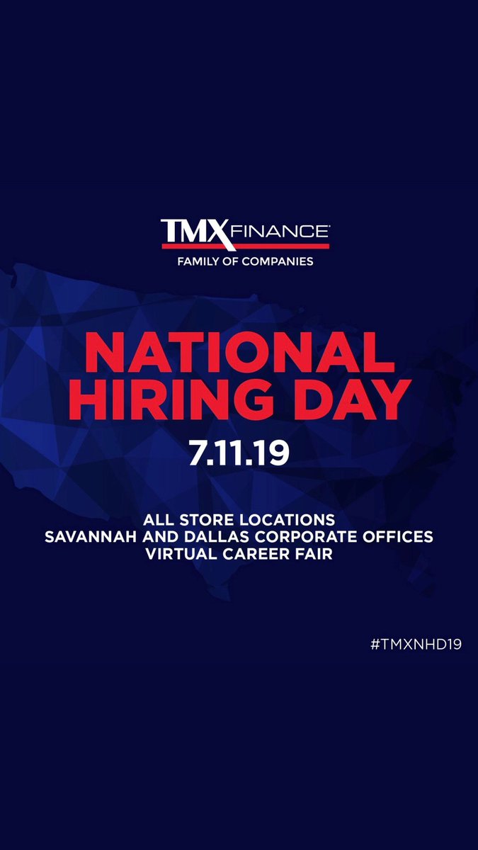 Turn your career around and join a company that makes you excited to come to work everyday! #TMXHD19 #CentralZone