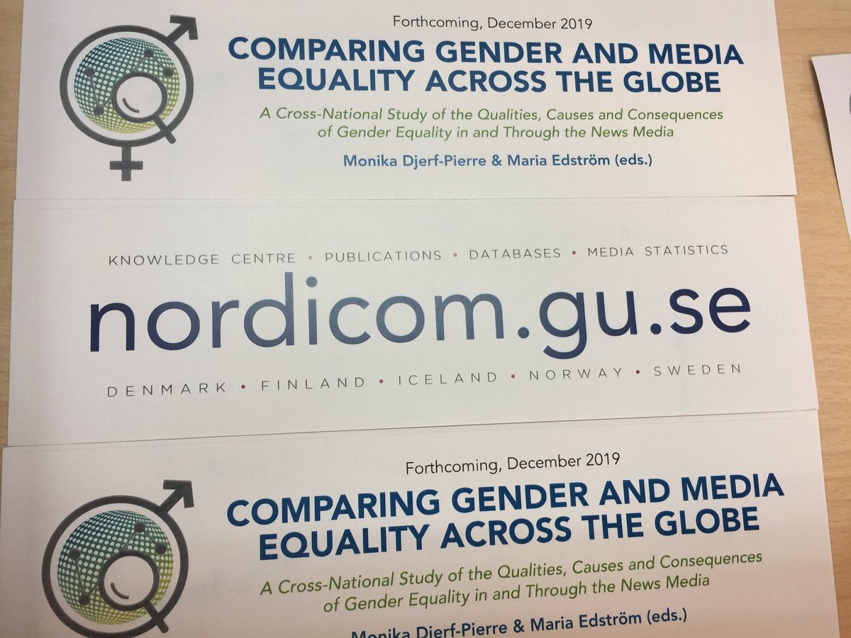 gendermaria's tweet photo. In case you missed our pre-conference at #IAMCR2019 - please look out for our coming OA-book and dataset.#sdg5 #sectionJ #journalism #genderbias https://t.co/44aJ4WyVEG