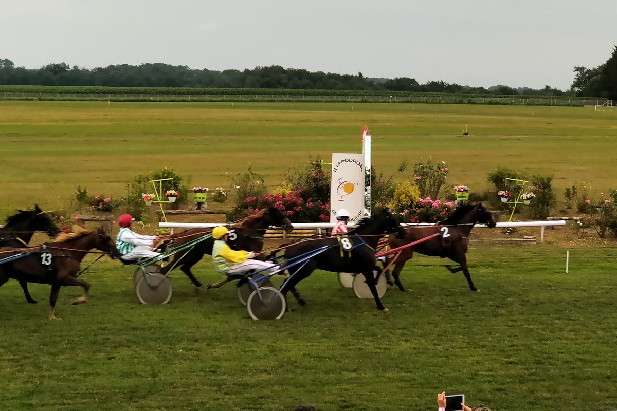 N124com's tweet photo. Course de chevaux à l'hippodrome de #Bascous #Gers #Occitanie. #FiersDeNosTraditions. Une belle journée au coeur de la #Gascogne. Je gagne aussi ça aide !! :) :) @CDTLgers @GersTourisme @Occitanie https://t.co/ZvWvZ2RGR0