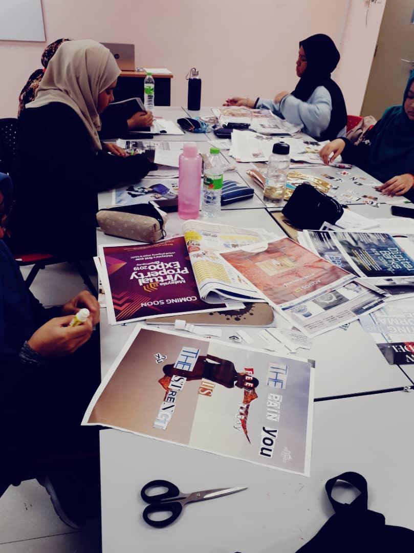 meorazali's tweet photo. 08.07.2019 | MONDAY | Typography | Class Activity
Unleash your creativity through typography collage
#MSUmalaysia #go2msu🌺 #MSUrians #MSUgram #TE23
#msufise #fisemsg #typography
#collage #july2019 https://t.co/xTeiPQkyKb