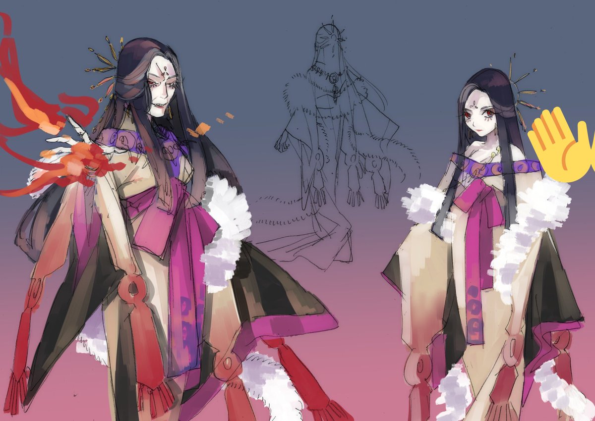 前描いたおばあちゃんなどなどなど 